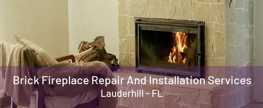 Brick Fireplace Repair And Installation Services Lauderhill - FL