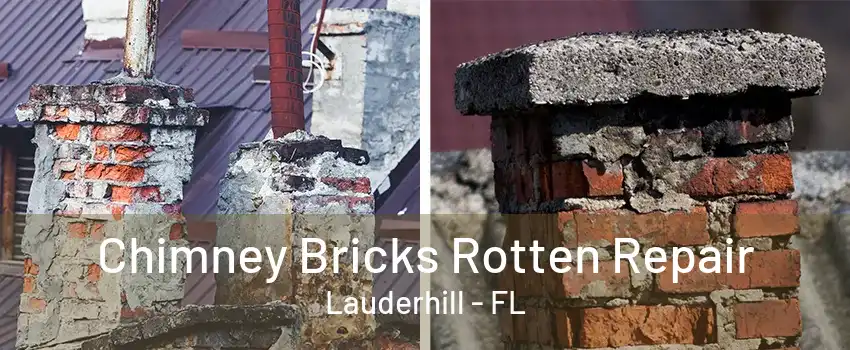 Chimney Bricks Rotten Repair Lauderhill - FL