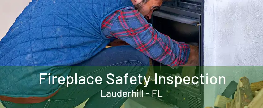 Fireplace Safety Inspection Lauderhill - FL