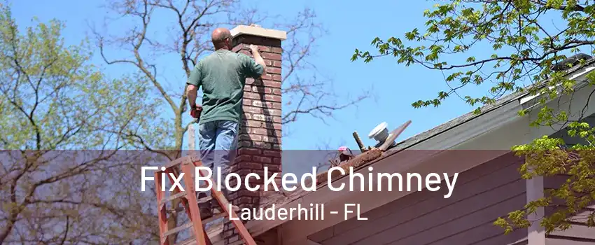 Fix Blocked Chimney Lauderhill - FL