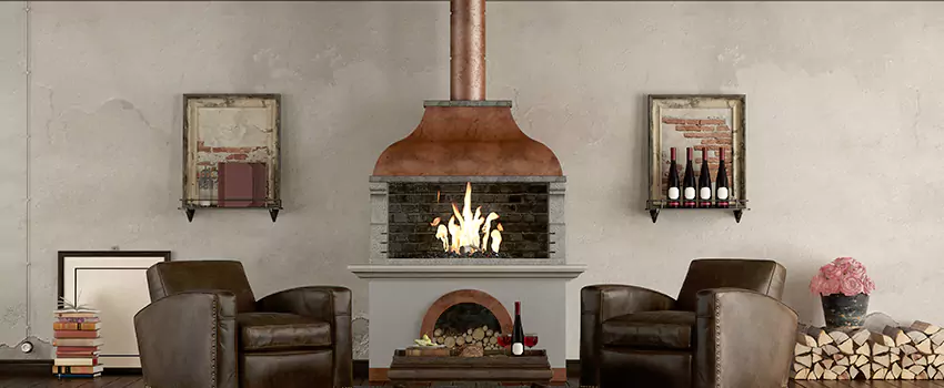 Thelin Hearth Products Providence Pellet Insert Fireplace Installation in Lauderhill, FL