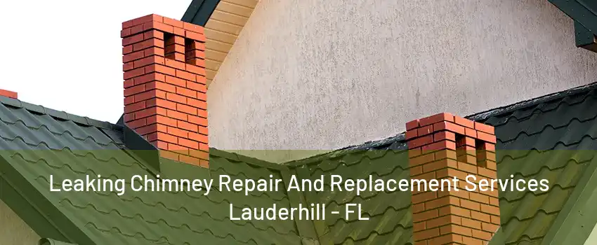 Leaking Chimney Repair And Replacement Services Lauderhill - FL