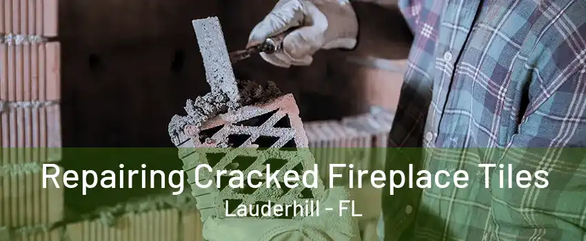 Repairing Cracked Fireplace Tiles Lauderhill - FL